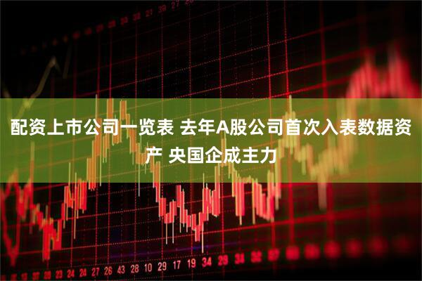 配资上市公司一览表 去年A股公司首次入表数据资产 央国企成主力